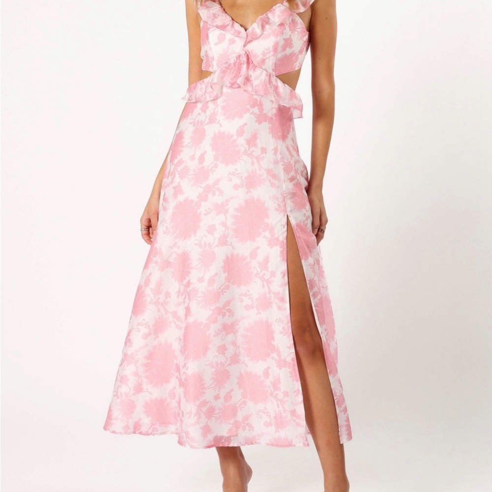 Petal & Pup Pink Floral Women's Dress